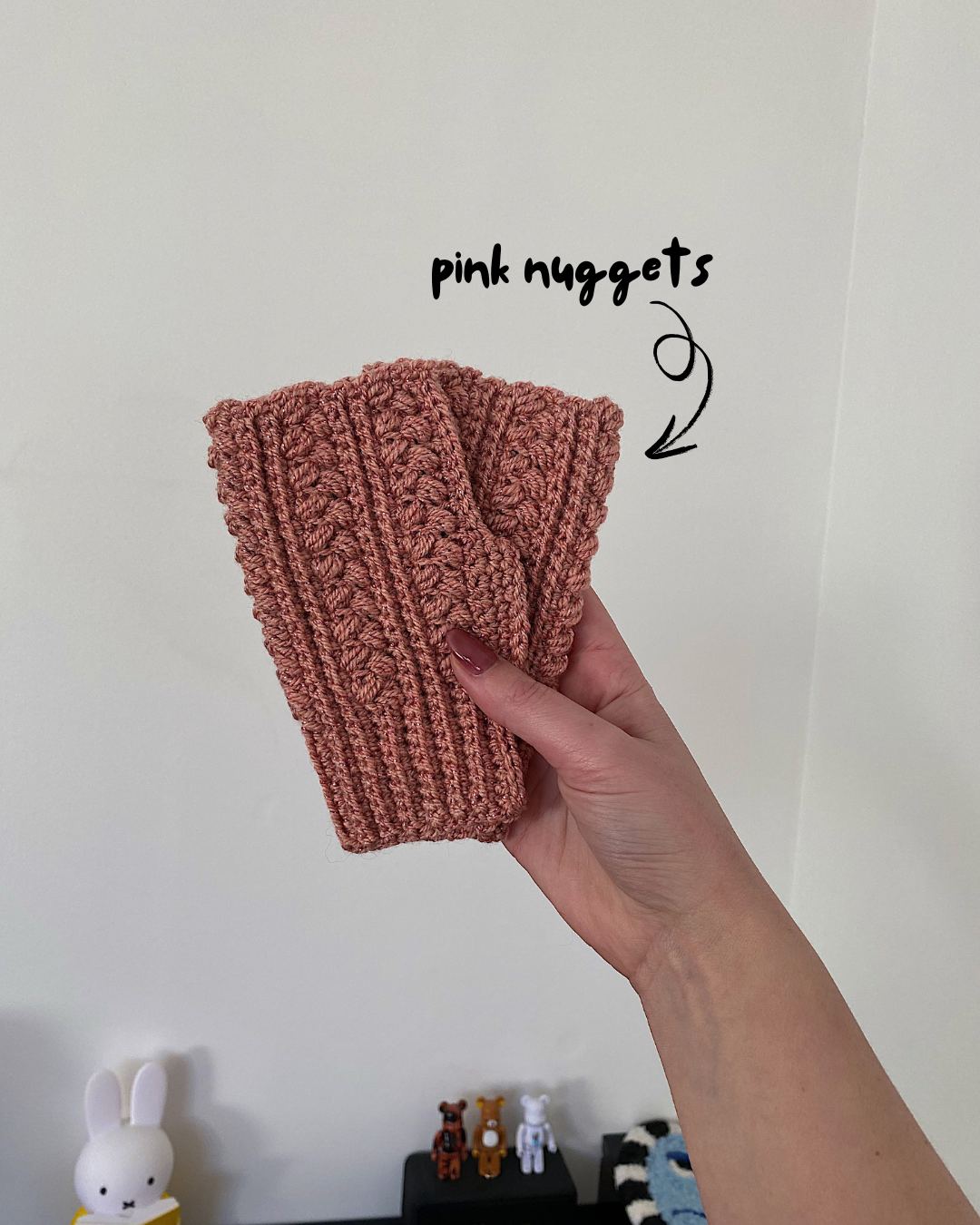 Les mitaines à paillettes