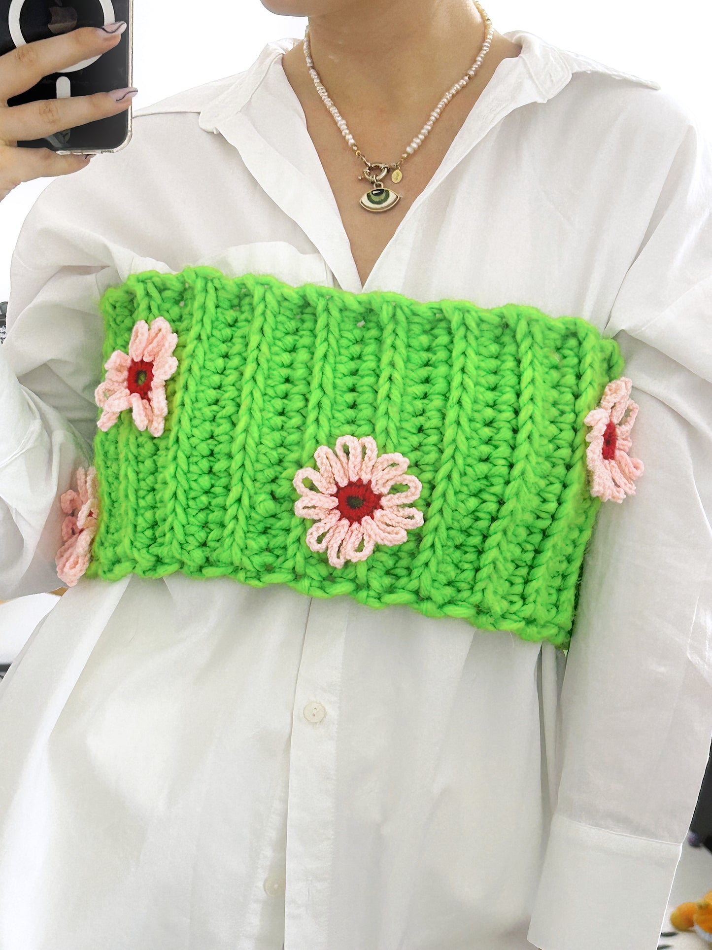 Le corset fleuri