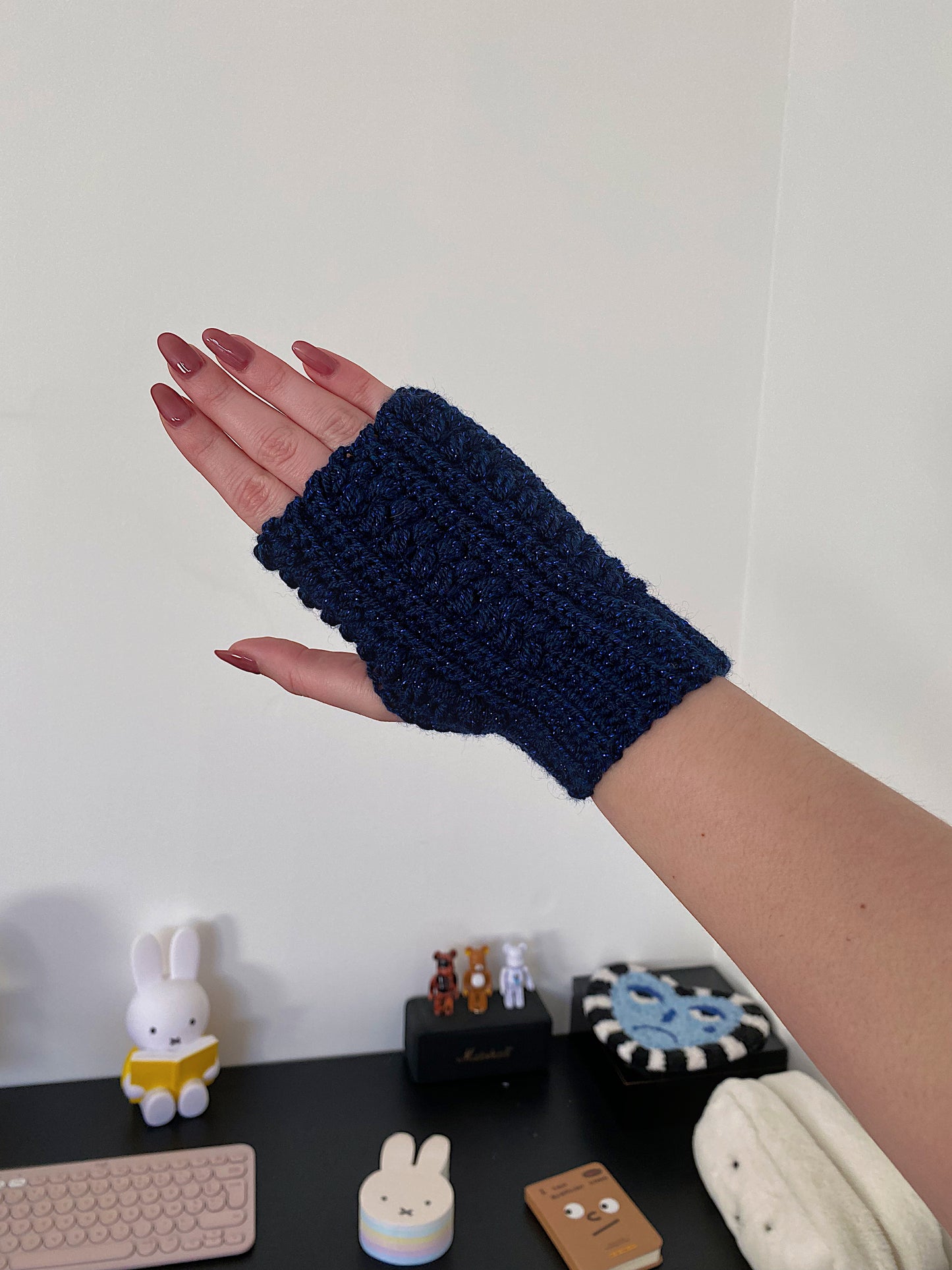 Les mitaines à paillettes
