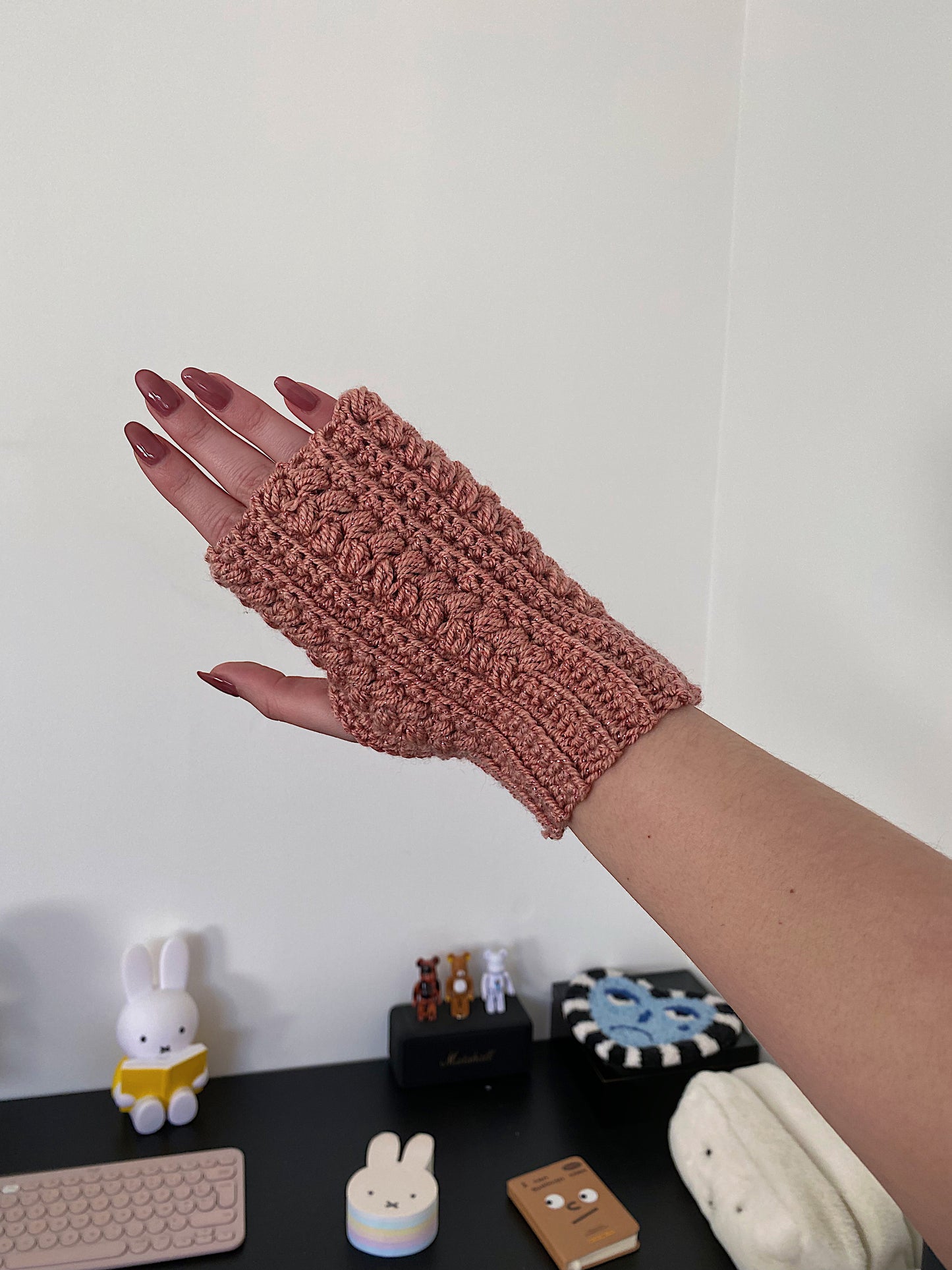 Les mitaines à paillettes