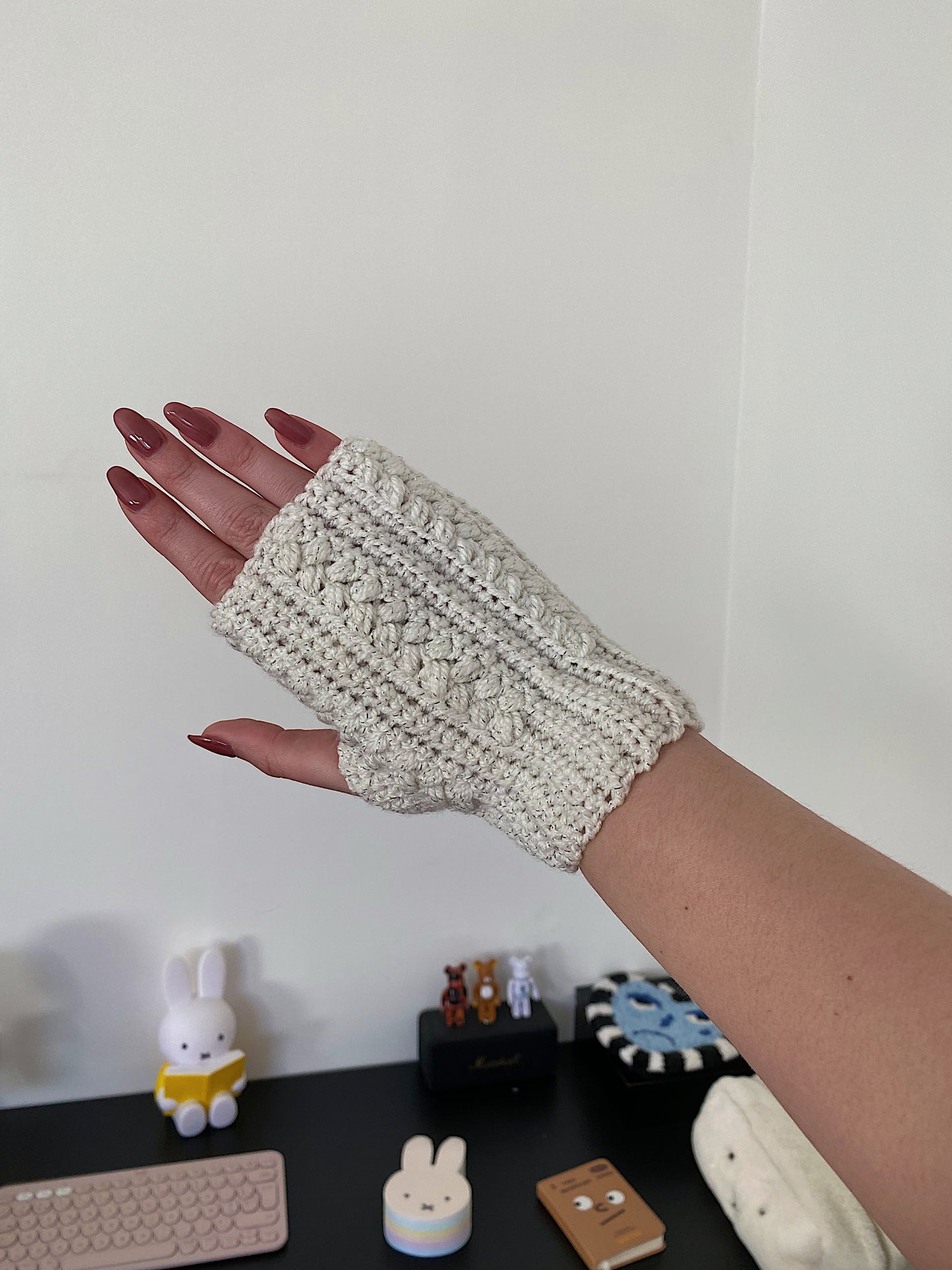 Les mitaines à paillettes