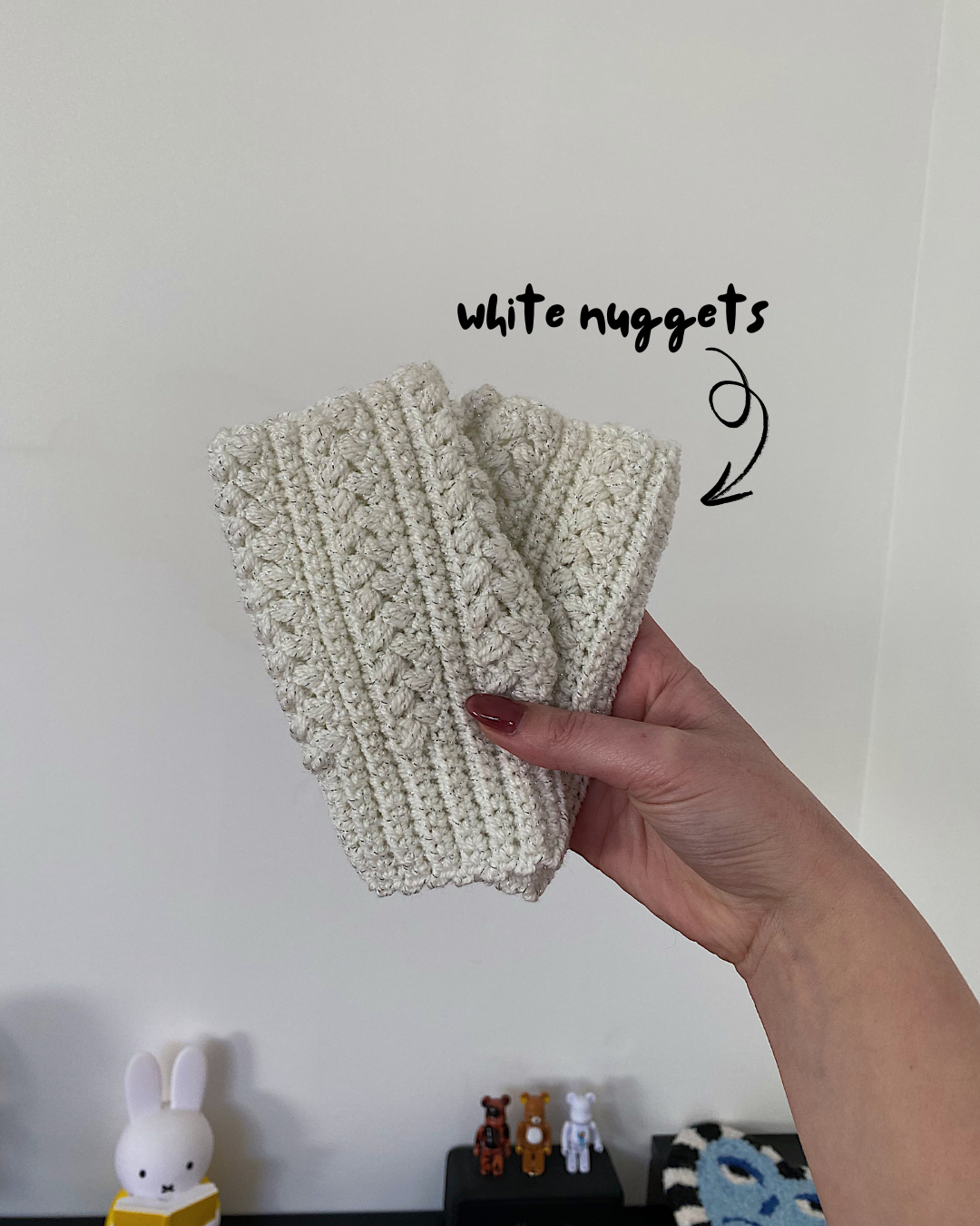 Les mitaines à paillettes